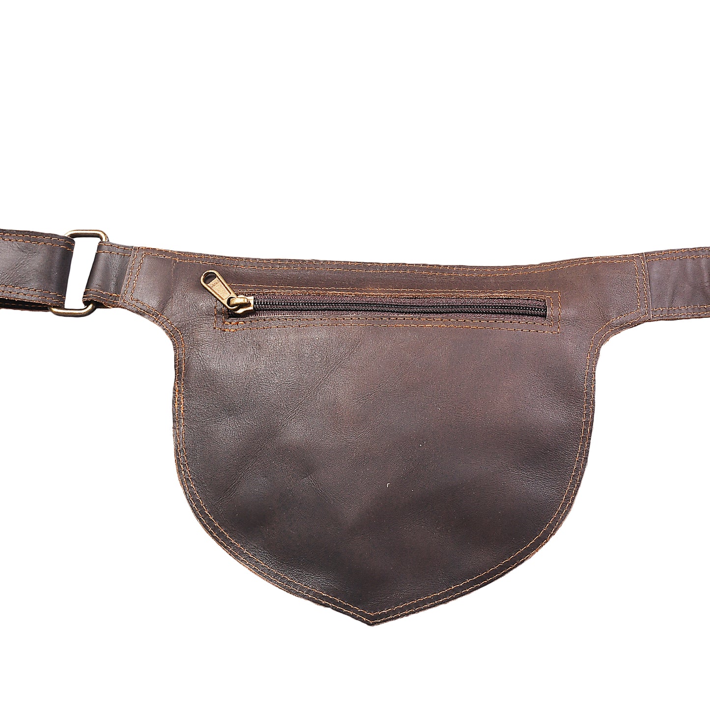 handmade leather waist belt bag is the perfect blend of style and practicality.