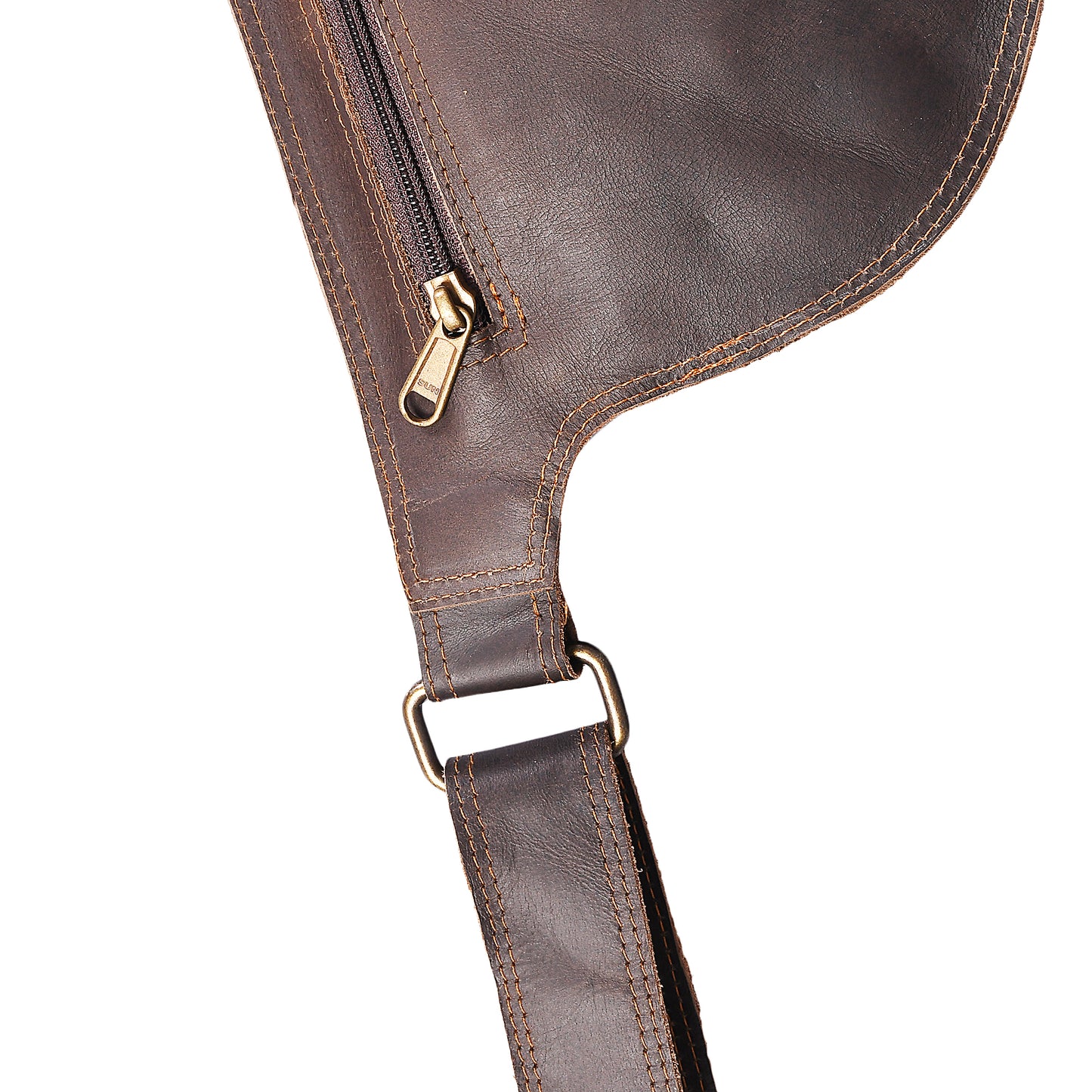 handmade leather waist belt bag is the perfect blend of style and practicality.
