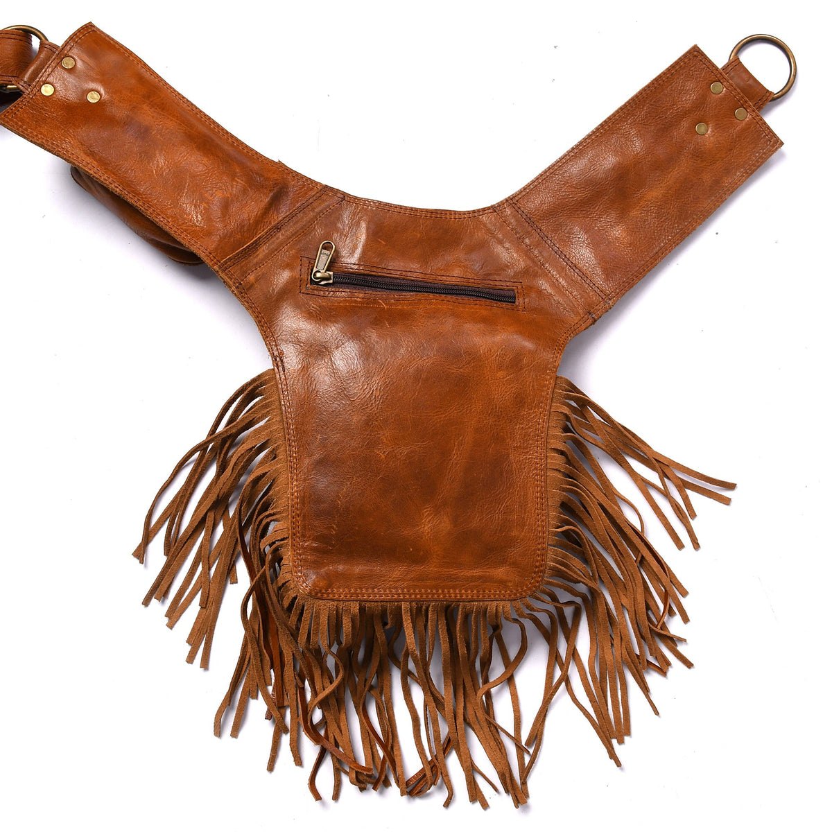 Handmade Leather Belt Pouch Set | 2 Utility Bags + Free Gift (Festival Bundle)