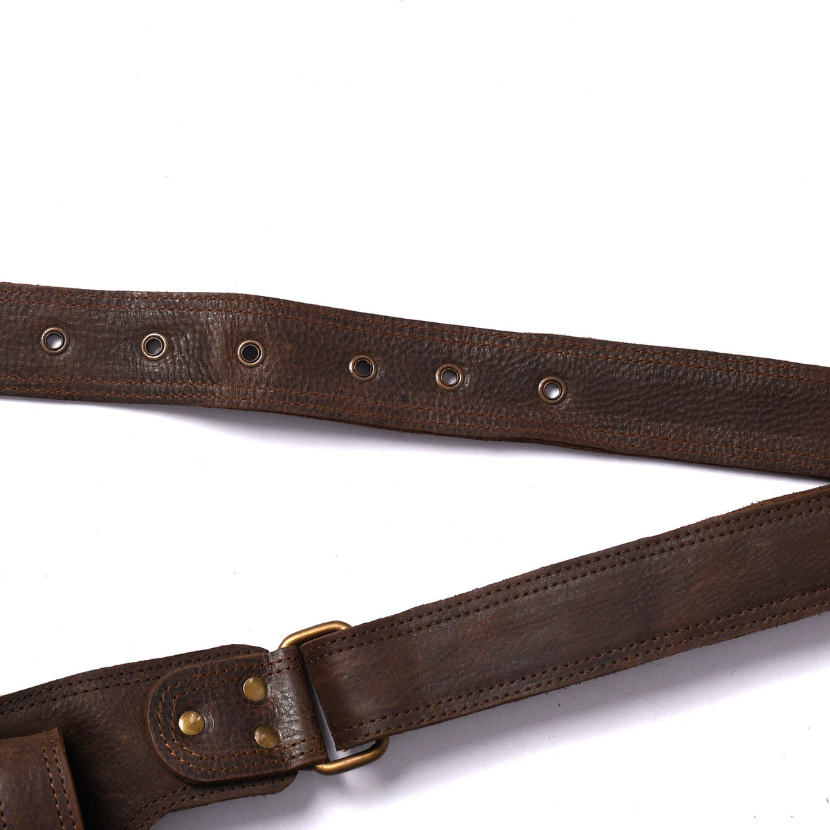 Handmade Leather Belt Pouch Combo | 2 Utility Hip Bags + Free Gift | Festival Fanny Pack