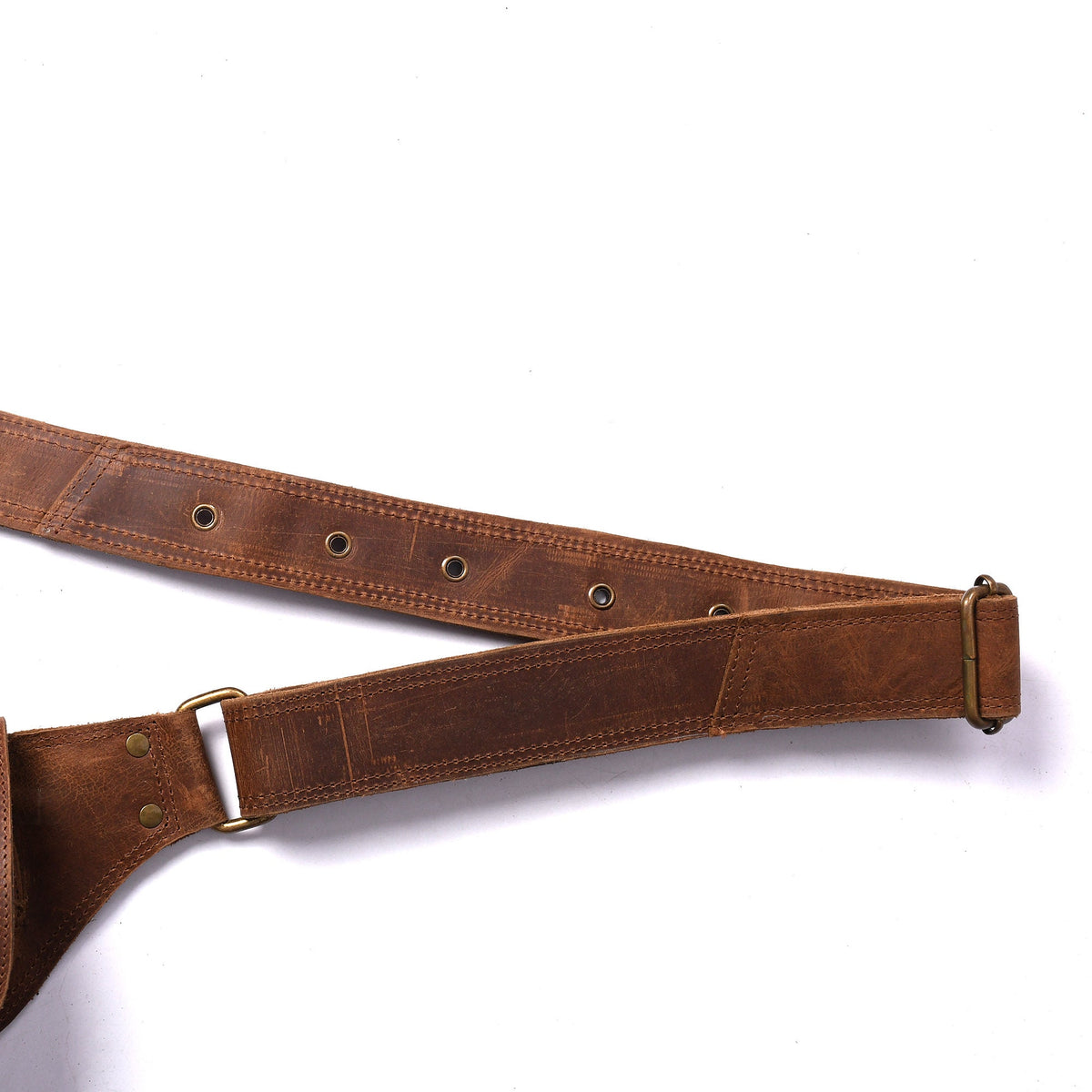 Handmade Leather Belt Pouch Set | 2 Utility Bags + Free Gift (Festival Bundle)