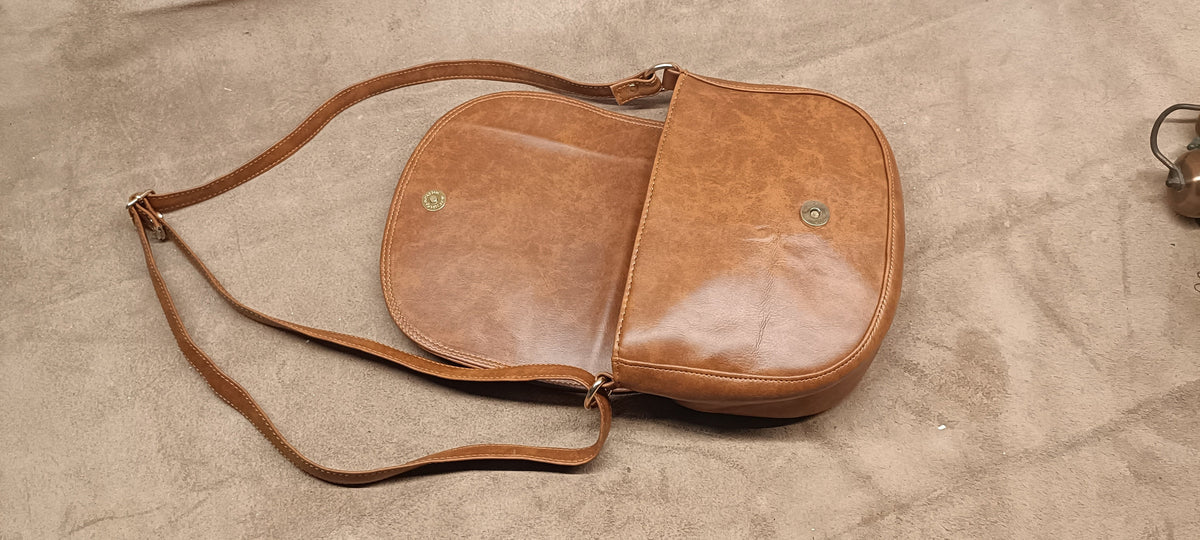 Leather Crossbody Bag: Adjustable Strap Festival Shoulder Bag...