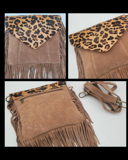 Handmade Leather Crossbody Bag: Personalized Women's Handbag + Free Gift.
