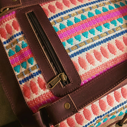 Genuine Leather Crossbody Bag: Personalized Women's Handbag + Free Gift...