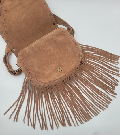 Handmade Leather Waist Belt Bag: Unisex Crossbody Pouch + Gift
