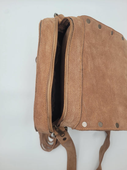 Handmade Leather Waist Belt Bag: Unisex Crossbody Pouch + Gift
