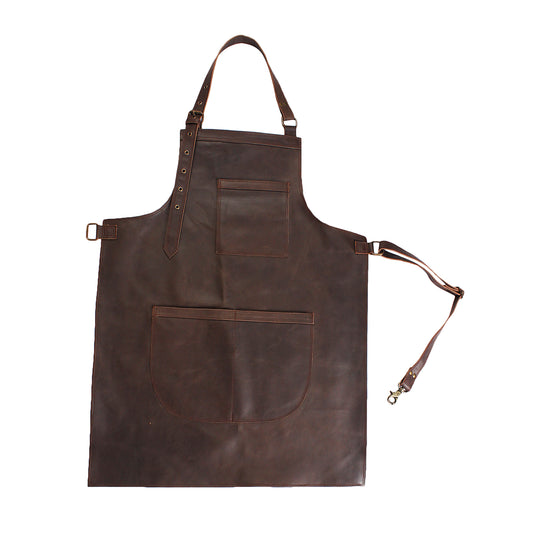 Premium Handmade Leather Apron – Durable & Stylish