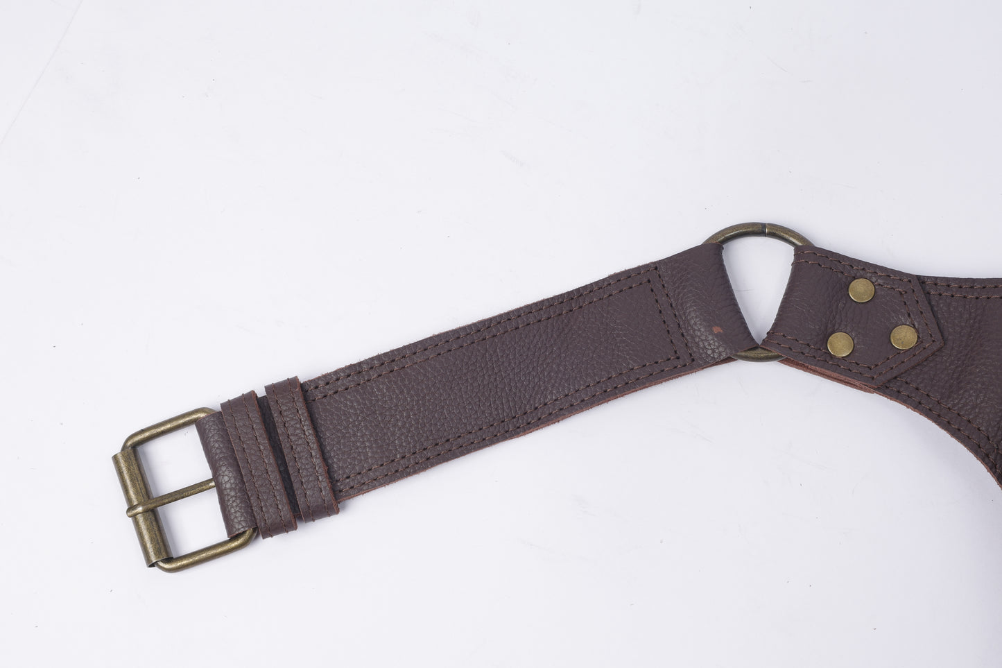 Leather  belt pouch hip bag Leather Utility Pocket Belt | Brown Suede | travel belt, fanny pack, vendor belt, festival belt, +free gift