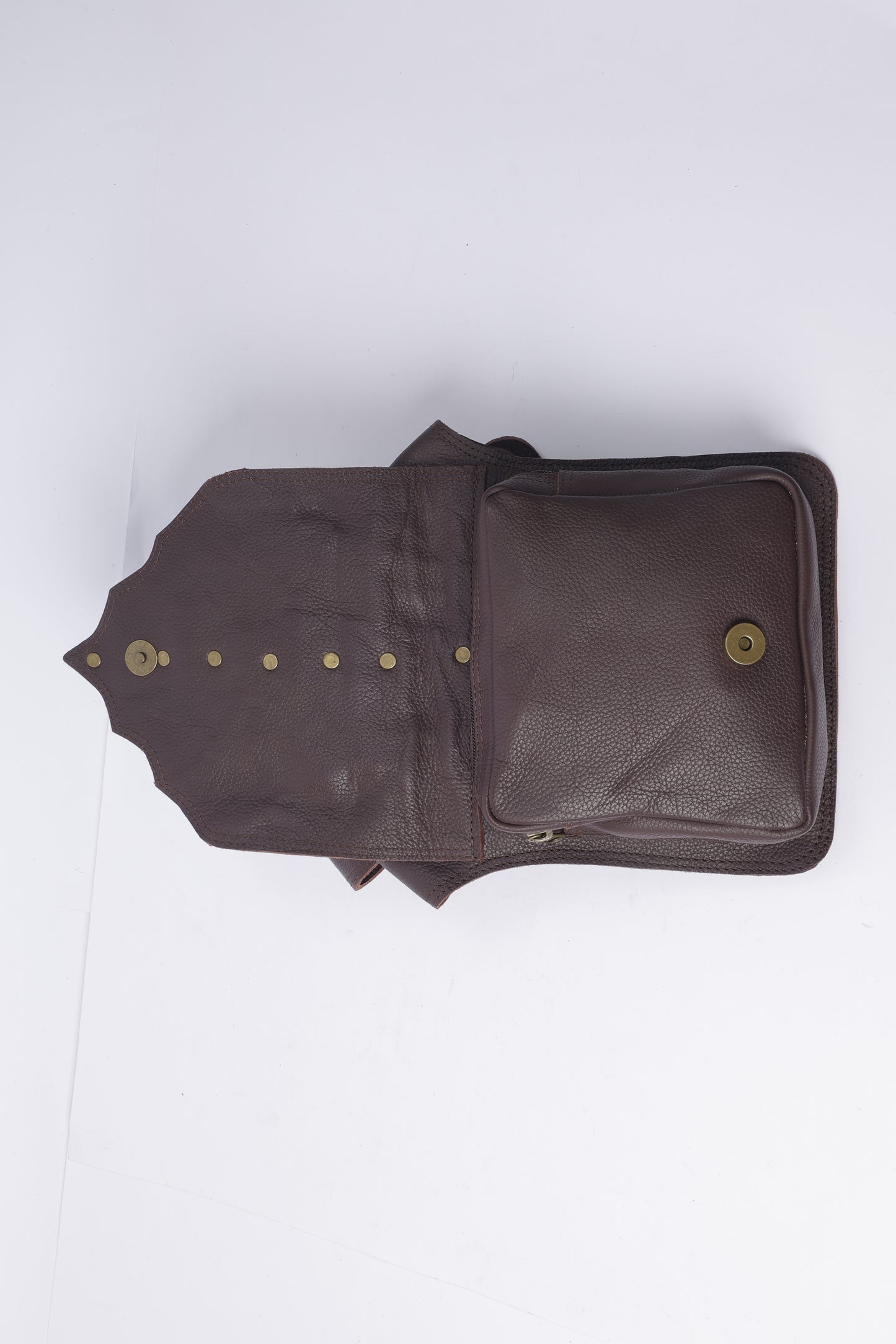Leather  belt pouch hip bag Leather Utility Pocket Belt | Brown Suede | travel belt, fanny pack, vendor belt, festival belt, +free gift