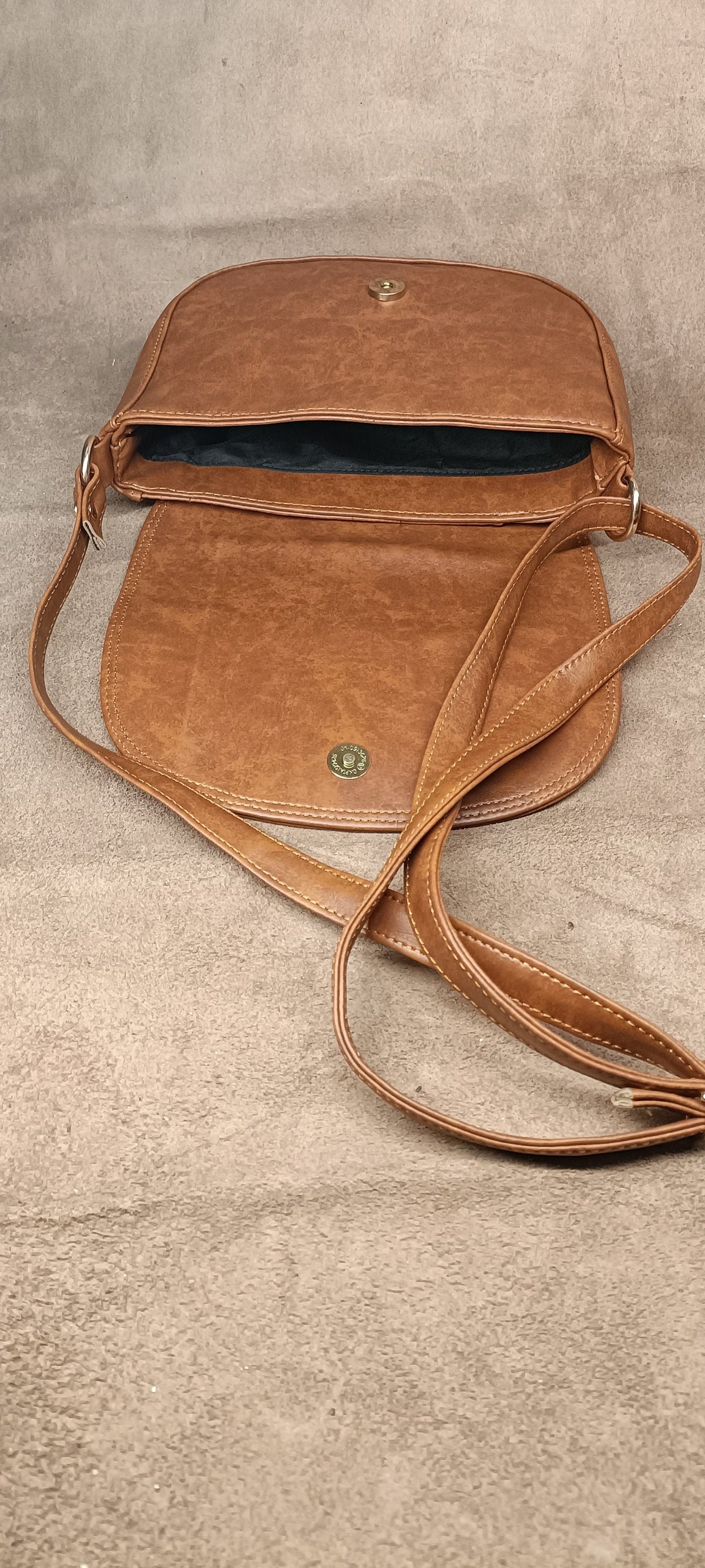 Leather Crossbody Bag: Adjustable Strap Festival Shoulder Bag...