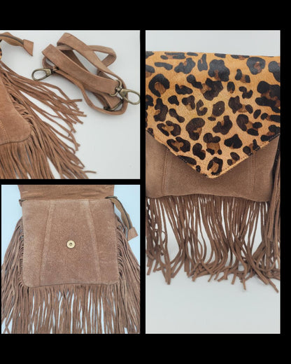 Handmade Leather Crossbody Bag: Personalized Women's Handbag + Free Gift.