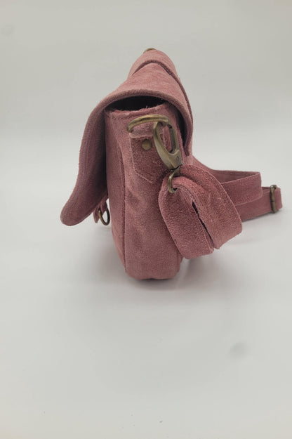 Handmade Leather Crossbody Bag: Personalized Women's Handbag + Free Gift